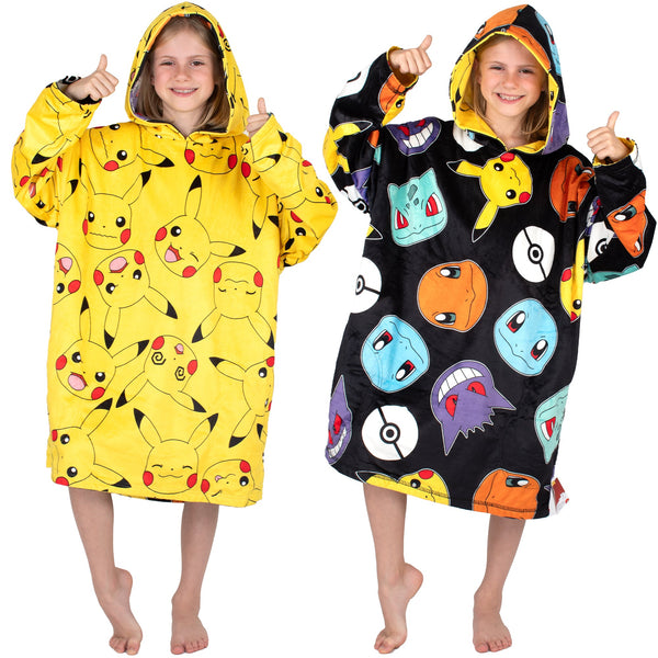 Sweat plaid oversize – Pokemon Oversized Blanket