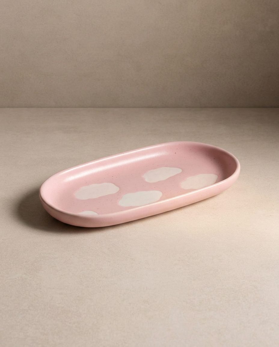 Pink Cloud Mini-plateau