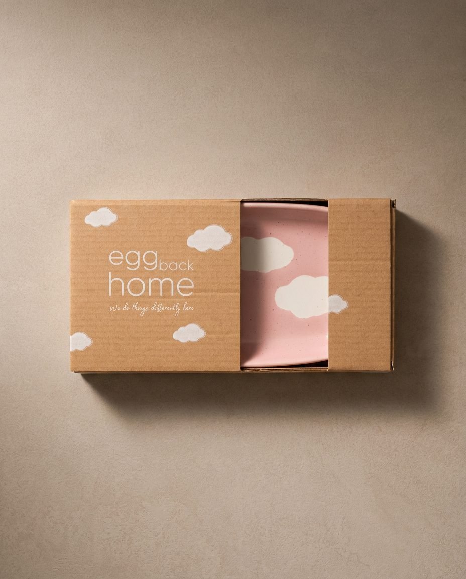 Pink Cloud Mini Tray