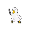 Spilla per coltello White Duck