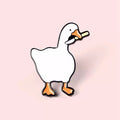 White Duck Knife Pin