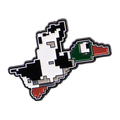 Spilla Pixel Art Anatra Germano Reale