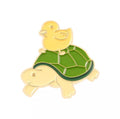 Duck and Turtle Pin