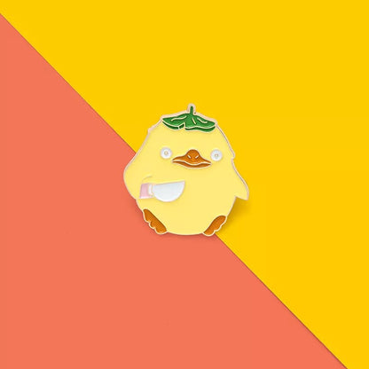 Pins Canard Ginko Couteau – visuel produit