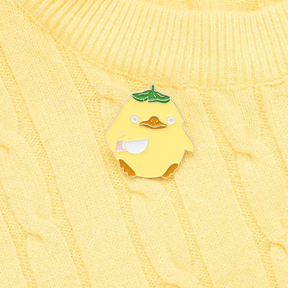 Pins Canard Ginko Couteau – visuel produit