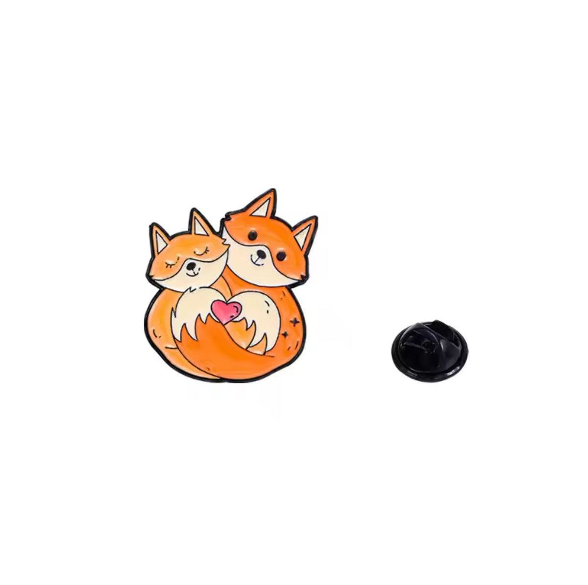 Pin's Renards Amoureux
