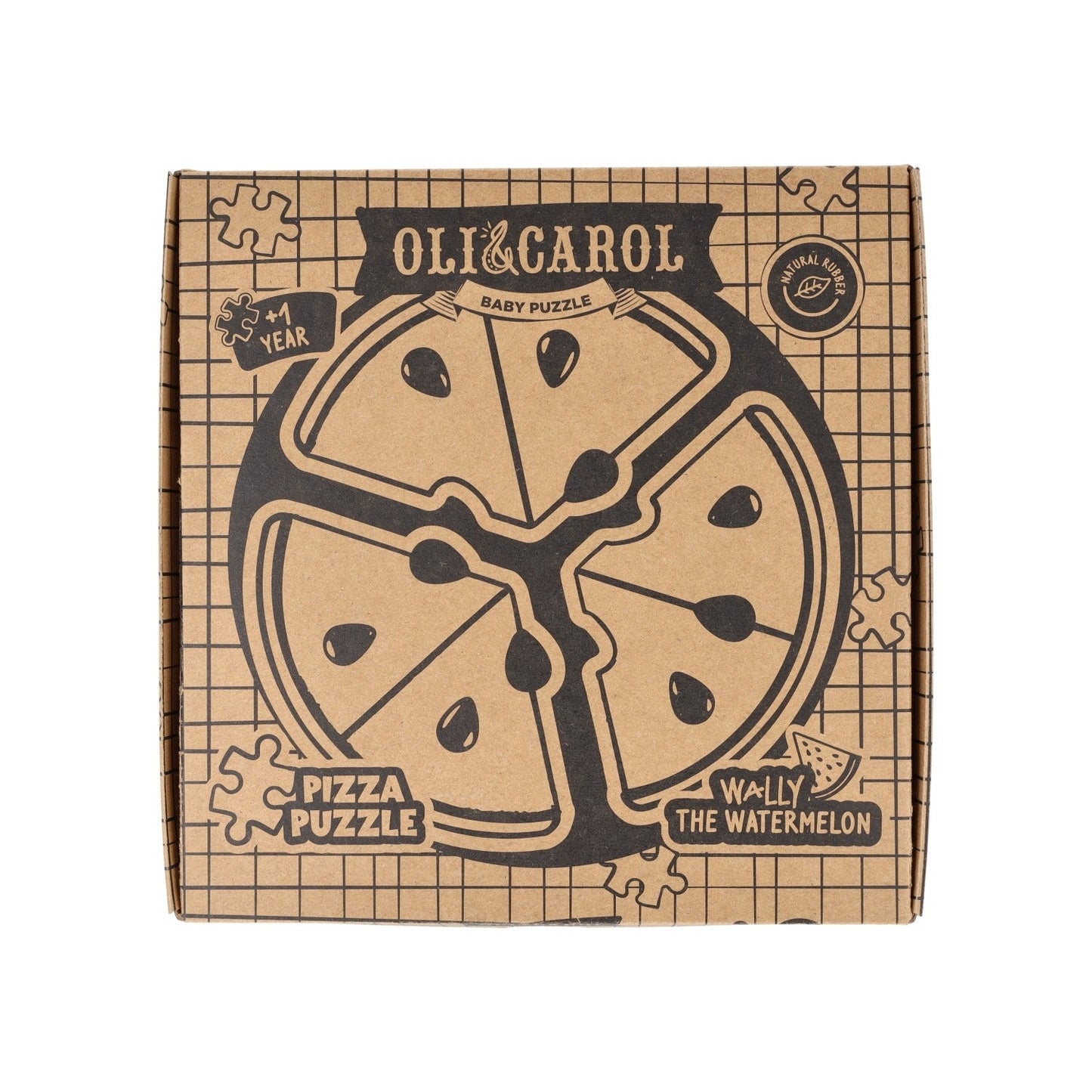 Wally the Watermelon Pizza Baby Puzzle