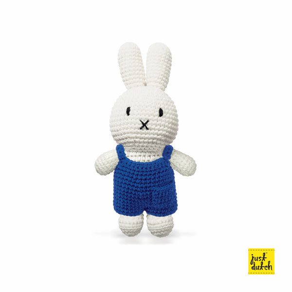 Miffy, das gehäkelte Kaninchen-Plüschtier – Klassische Latzhose 