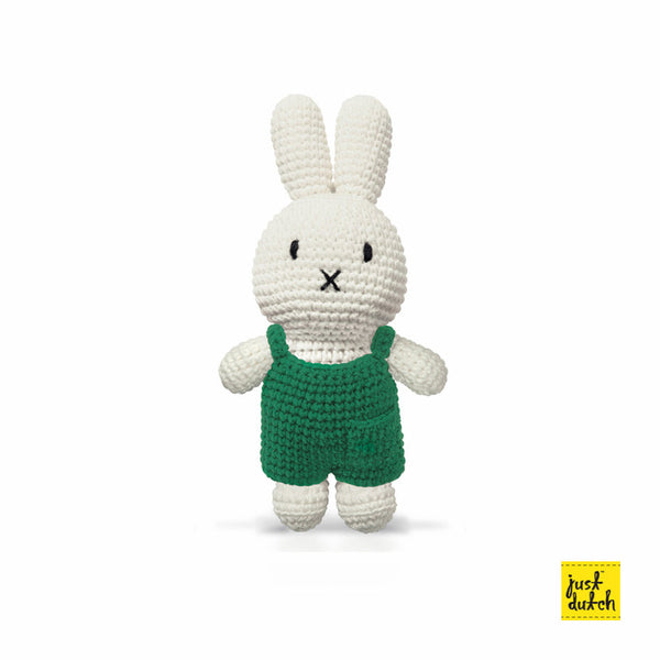 Miffy, das gehäkelte Kaninchen-Plüschtier – Klassische Latzhose 