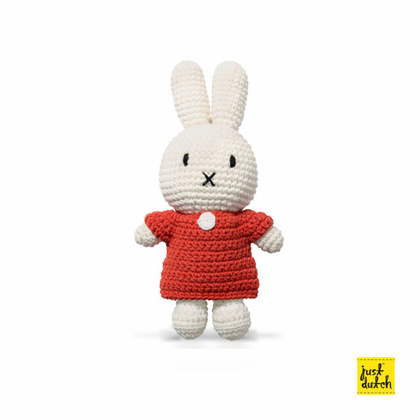 Miffy, das gehäkelte Kaninchen-Plüschtier – Klassisches Kleid 