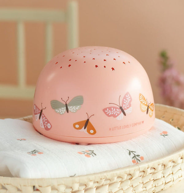 Veilleuse projecteur - Papillons – vue 2 – A Little Lovely Company