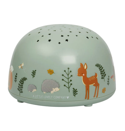 Veilleuse projecteur - Amis de la forêt – vue 3 – A Little Lovely Company