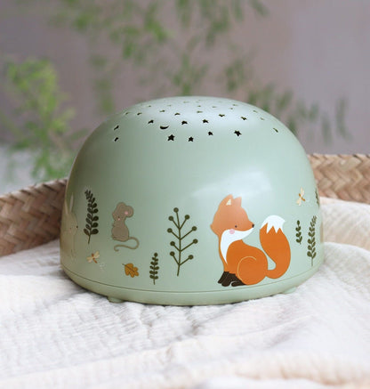 Veilleuse projecteur - Amis de la forêt – vue 2 – A Little Lovely Company