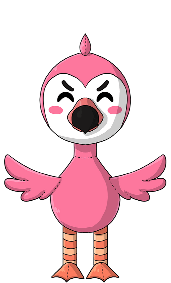 Flamingo Plush (1ft)