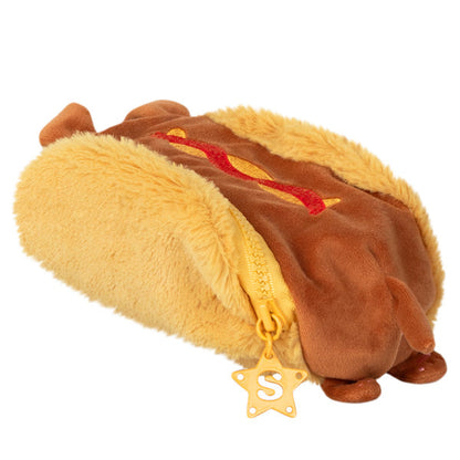 Trousse Peluche Squishable – Teckel Hot-Dog