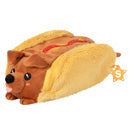 Trousse Peluche Squishable – Teckel Hot-Dog