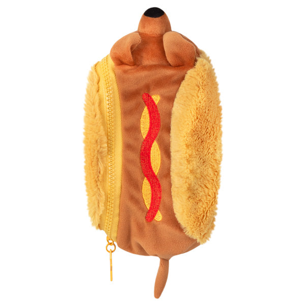 Trousse Peluche Squishable – Teckel Hot-Dog