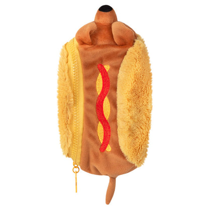 Trousse Peluche Squishable – Teckel Hot-Dog