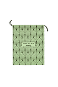 Pochon cadeau réutilisable vert matcha