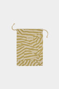 Golden Striped Gift Pouch