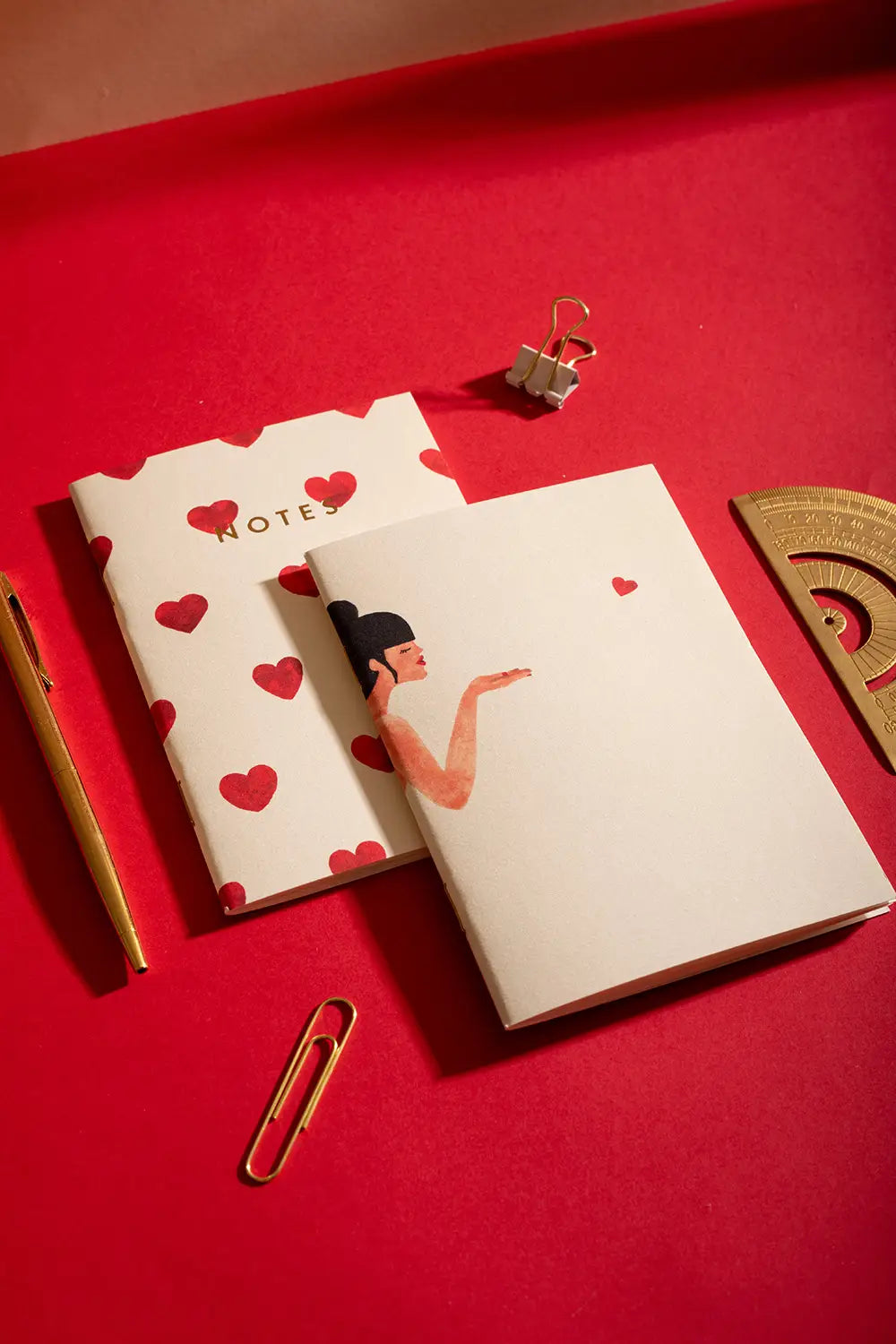 Kiss - A6 Pocket Notebook Duo