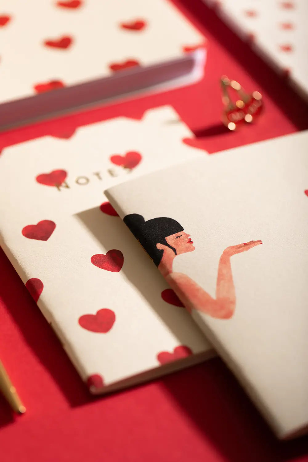 Kiss - A6 Pocket Notebook Duo
