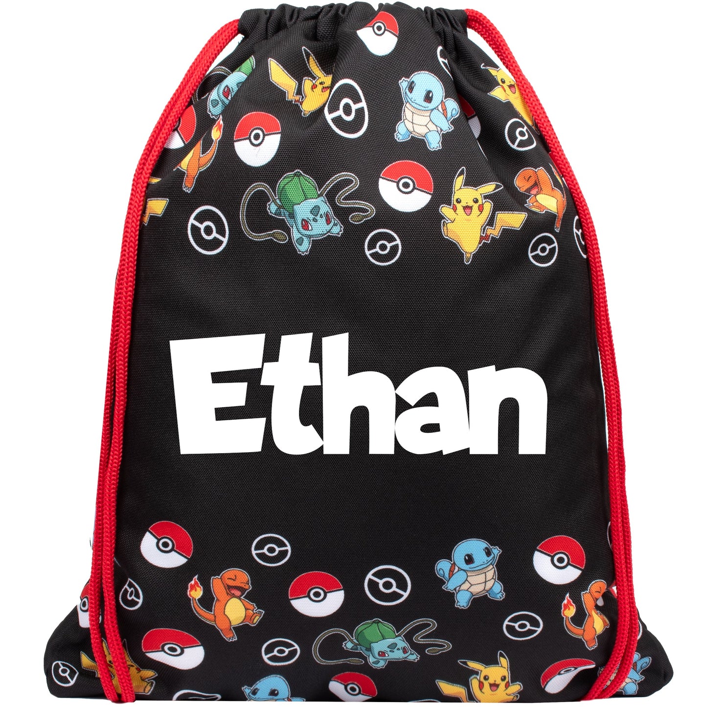 Pokemon Personalized Drawstring Bag for Kids
