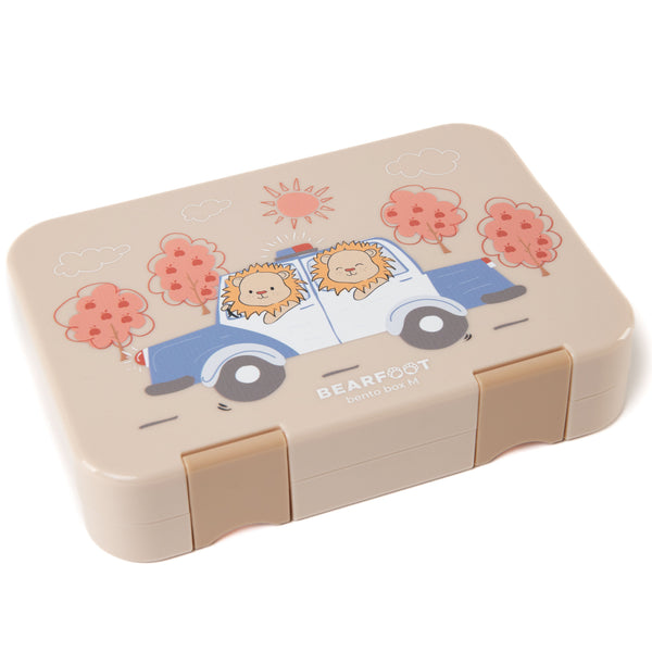 Children's lunch box with compartments, lunchbox, Bento box - Police