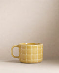 Mug Pool en grès – 450 ml – Ambre