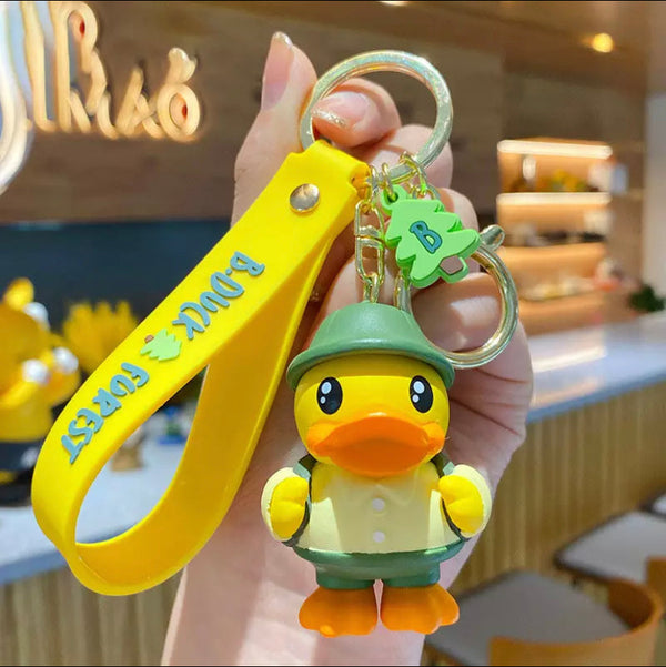 Porte-Clés Canard Jaune Campeur – visuel produit