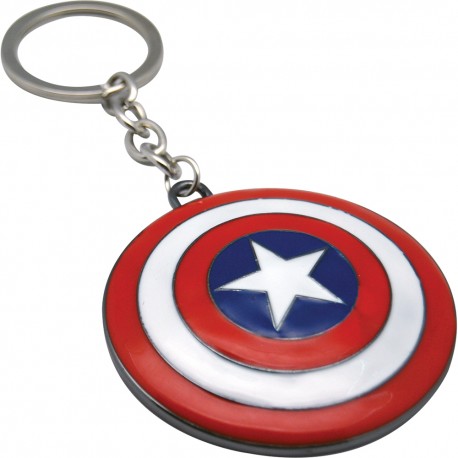 Portachiavi scudo 3D di Capitan America