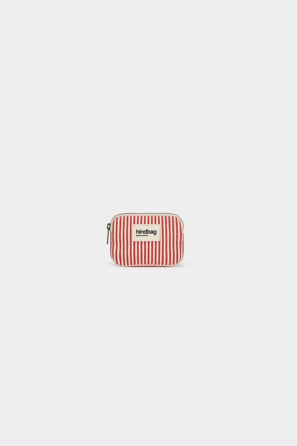Lili Red Stripe Wallet