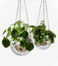 Cache Pot à Plantes Disco Boule à Facettes