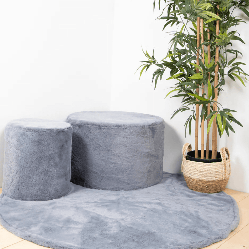 Large grey koala beanbag