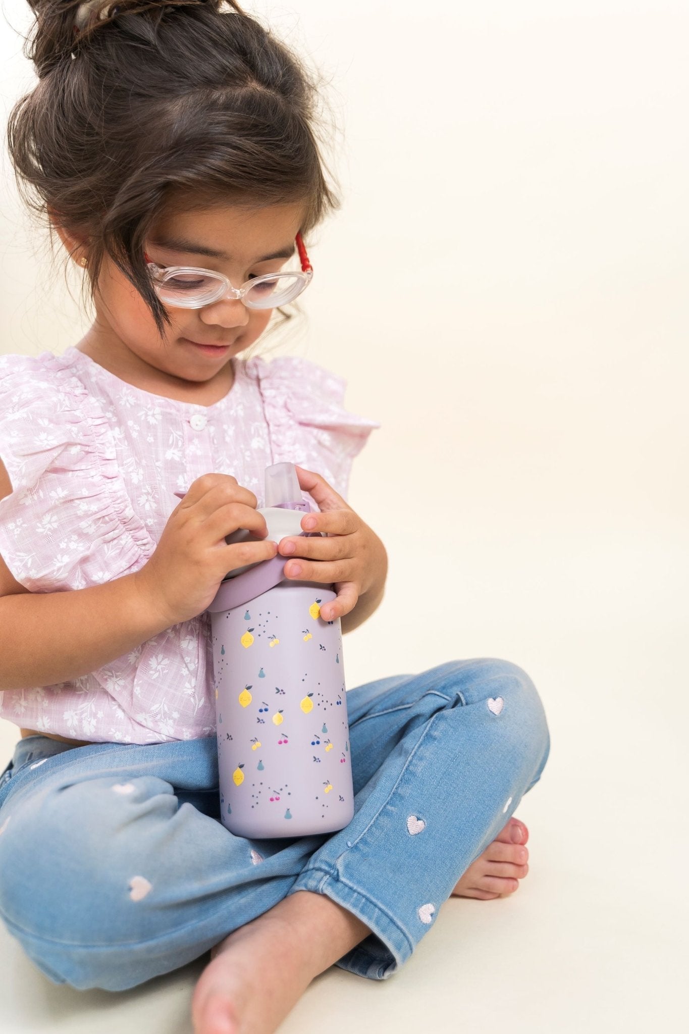 Confetti Stainless Steel Water Bottle