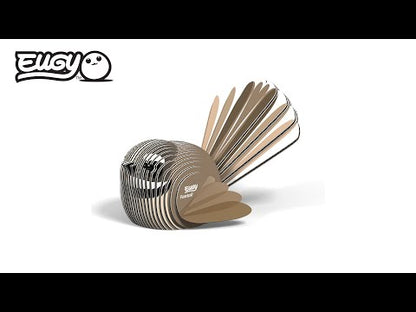 EUGY 3D - Rhipidure à collier