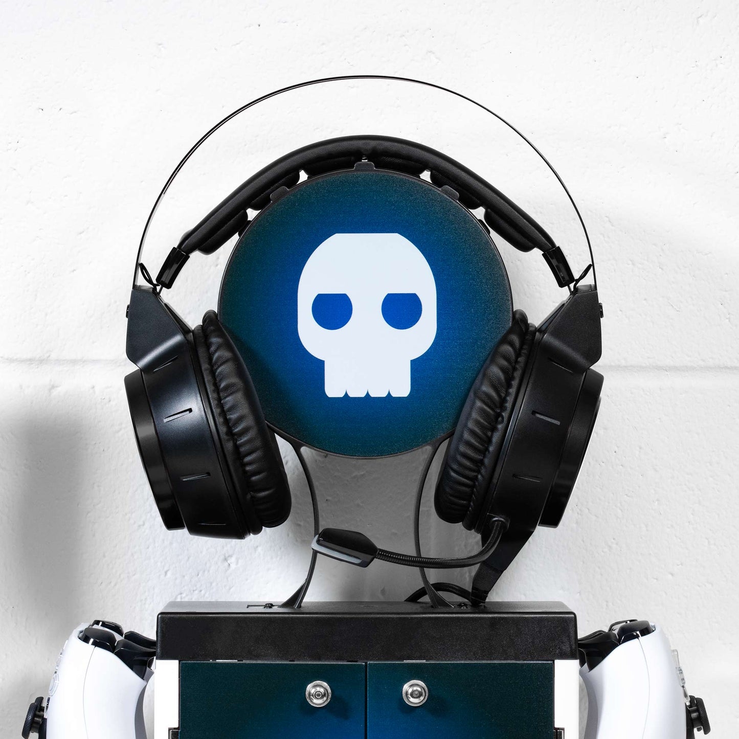 PS5 Gaming Locker Inspiration - Blue and White