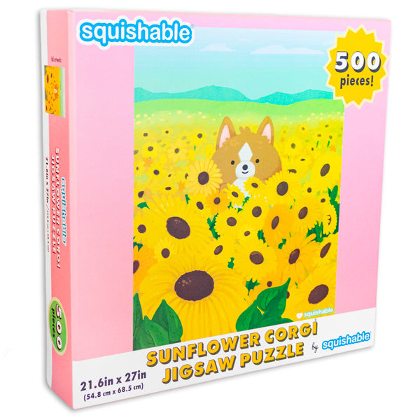 Puzzle Squishable – Corgi Tournesol