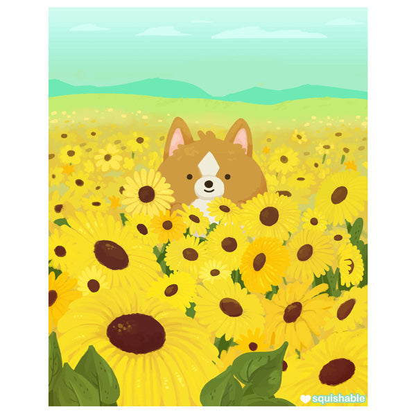 Puzzle Squishable – Corgi Tournesol