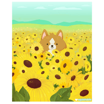 Puzzle Squishable – Corgi Tournesol