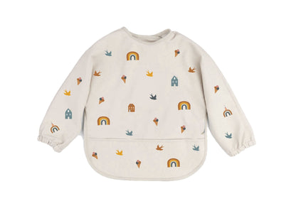 Long-sleeved bib RAINBOW
