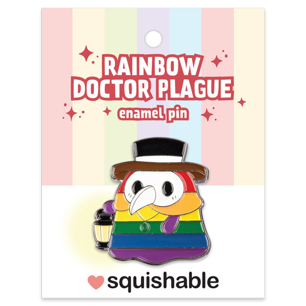 Pin's Émaillé Squishable – Arc-en-Ciel Docteur de la Peste