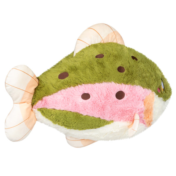Peluche Squishable – Truite Arc-en-Ciel