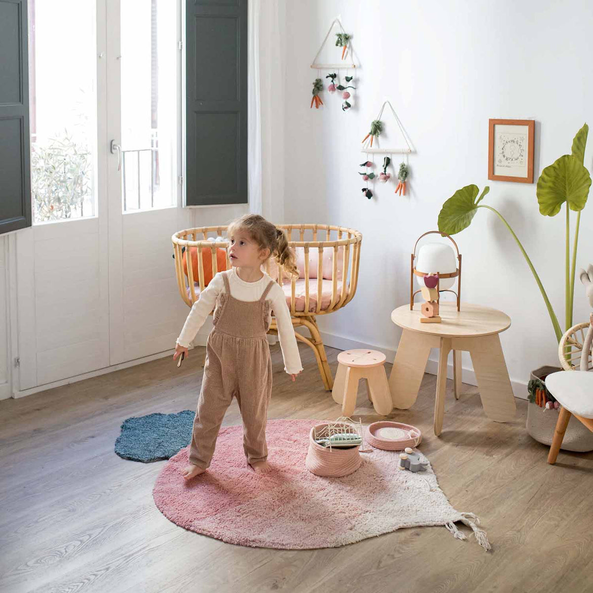 Tapis lavable Ramona le Radis – Oli&Carol x Lorena Canals
