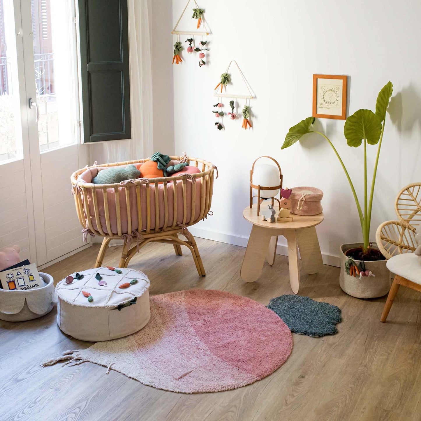 Tapis lavable Radis Ramona