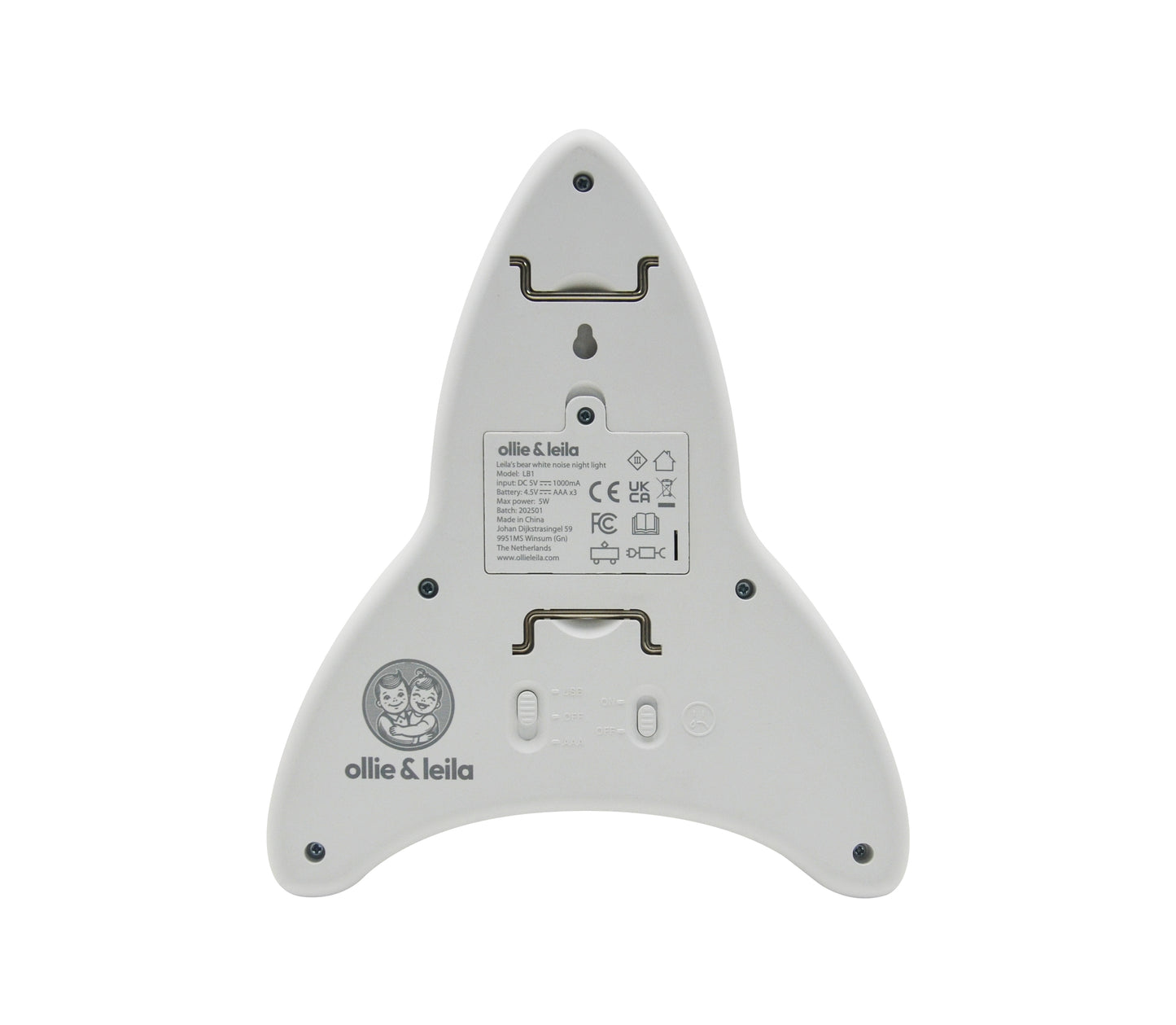 veilleuse bruits blancs fusee ollie leila