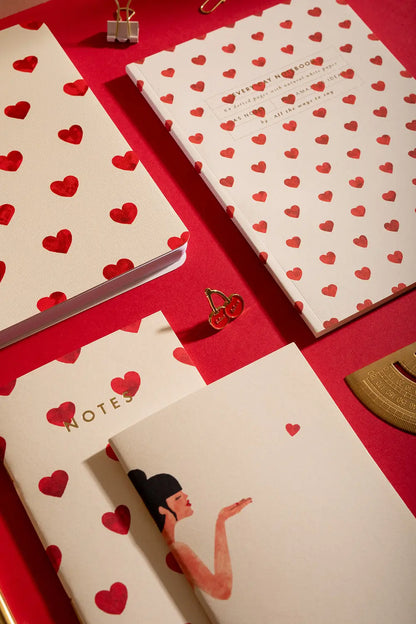 New Hearts - A5 Notebook