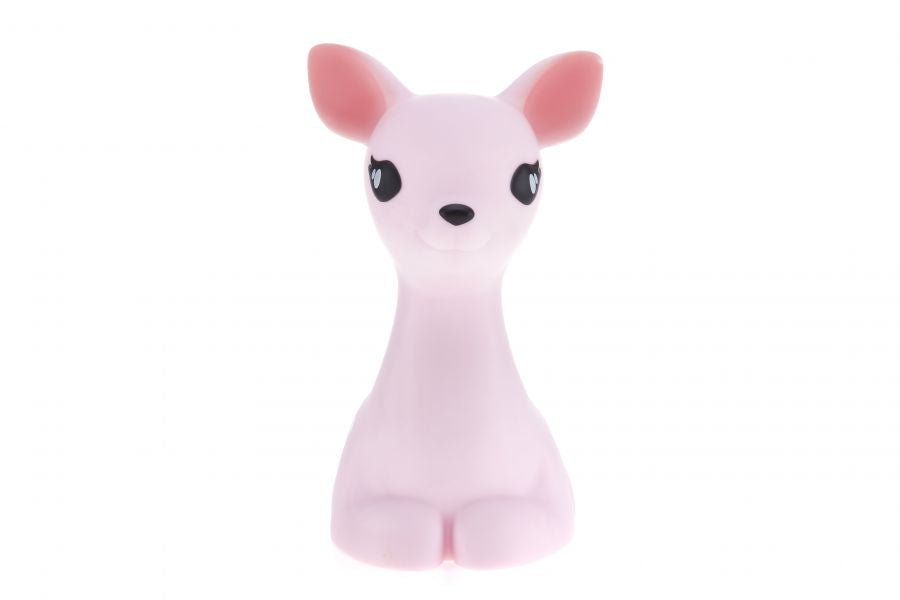 Pink suede night light