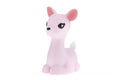 Pink suede night light