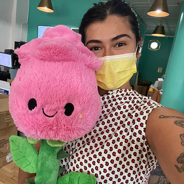 Peluche Squishable – Rose